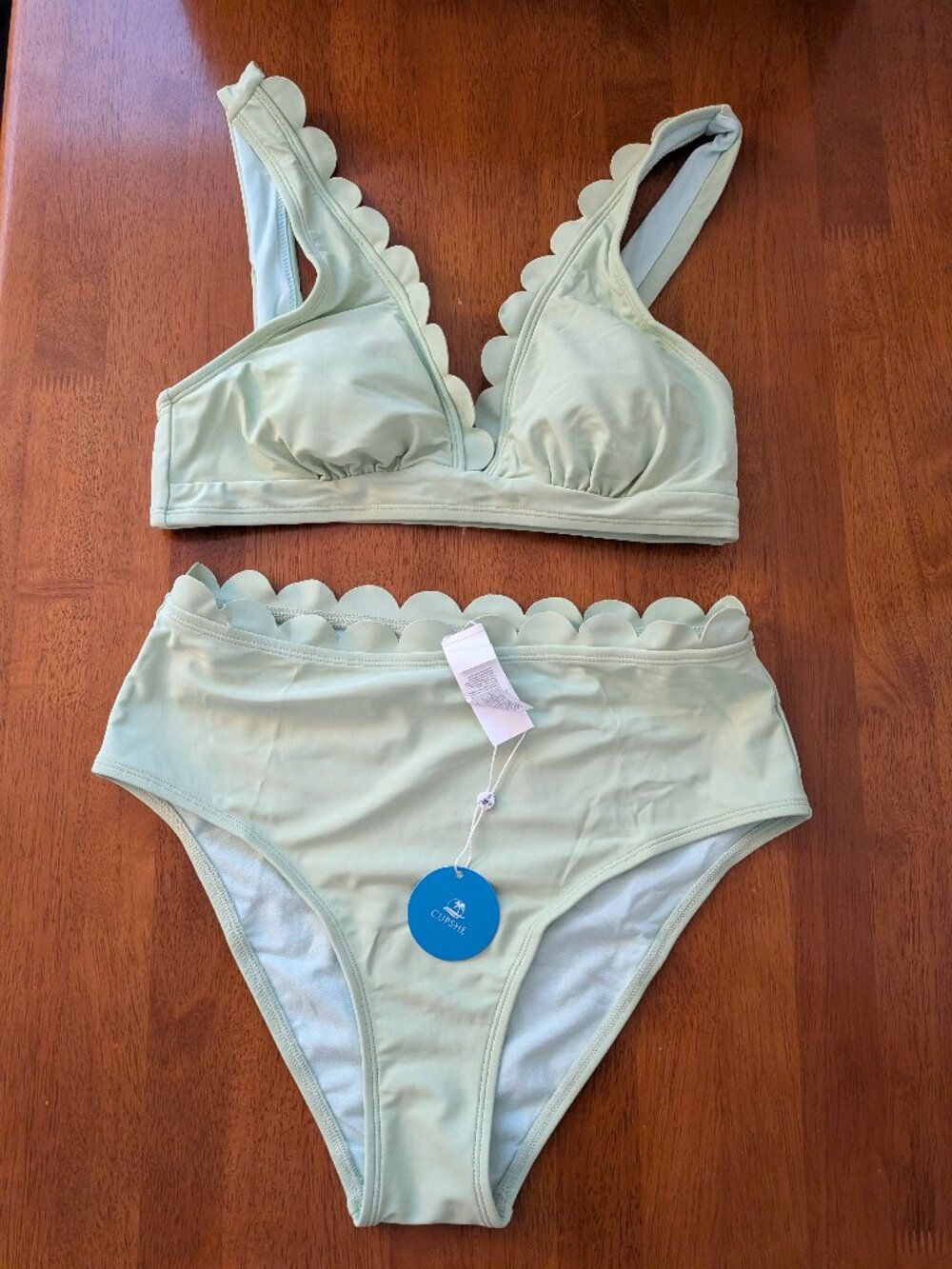 NWT Cupshe high waisted bikini